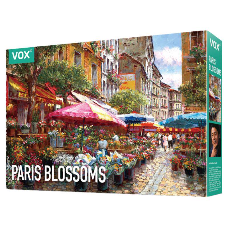 福思VOX成年拼图1000片油画Sam Park等风景潮玩PUZZLE巴黎花市