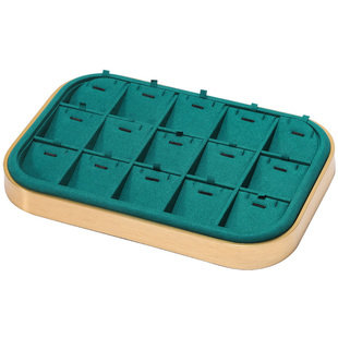 梵华生金属超纤项链戒指展示首饰托盘珠宝收纳盘饰品看货盘道具