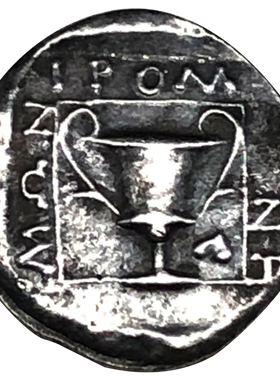 希腊神话小银币古币吊坠格里芬