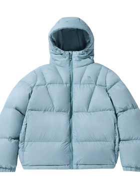 骆驼火山速暖科技连帽羽绒服