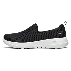 Skechers斯凯奇GOWALK健步鞋春季女士厚底一脚蹬网面运动休闲鞋
