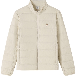 乐卡克法国公鸡2025年秋冬新品男款轻薄羽绒服保暖排骨短款外套