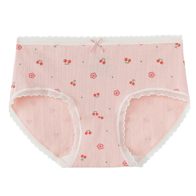 caramella内裤女春夏新款可爱少女短裤纯棉裆女款卡通女士三角裤