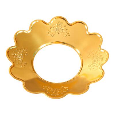 挡灰香炉围香灰托加厚型合金香炉