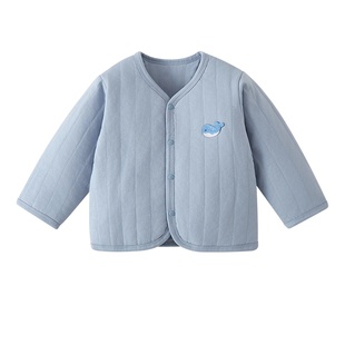 宝宝夹棉外套儿童棉服轻薄小棉袄内胆男童校服神器婴儿保暖上衣冬