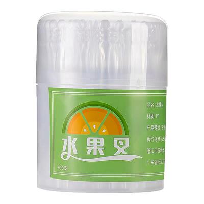 一次性水果叉安全不伤嘴食品级