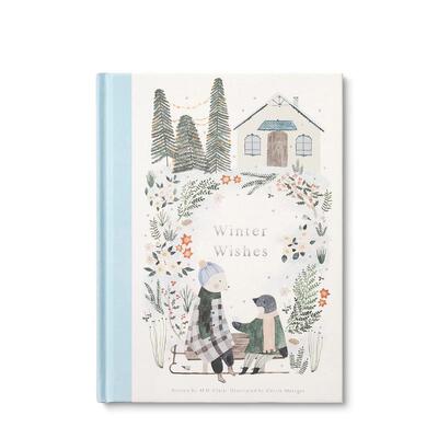 【预售】【法国插画师Cécile Metzger】冬日祝愿英文儿童绘本插画师进口原版外版书精装3-6周岁Winter WishesM.H. Clark Compen