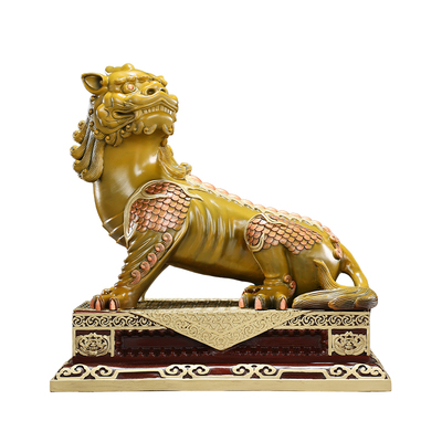 九华山谛听独角兽地藏王坐骑