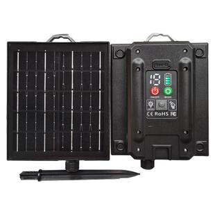 彩灯串配件光伏太阳能充电板满天星圣诞树31V锂电池5400毫安大板