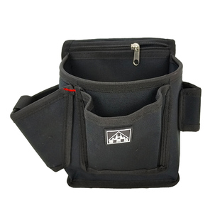 宏润达黑色锂电钻工具包装修用耐磨腰包彩钢瓦腰兜工作包包钉子袋