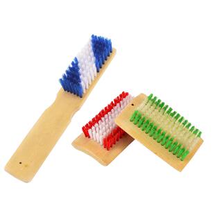 鞋刷子竹制木质长柄硬毛刷鞋子神器洗鞋刷家用清洁刷洗衣刷地板刷