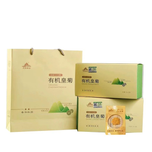 御华景宸天蒙药谷有机皇菊60朵 春华秋实礼盒装 30朵x2盒独立包装