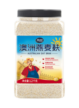 【1200克】澳洲燕麦麸高纤高蛋白