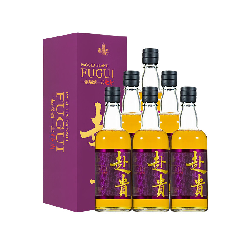 塔牌赴贵黄酒600ml*6瓶装整箱