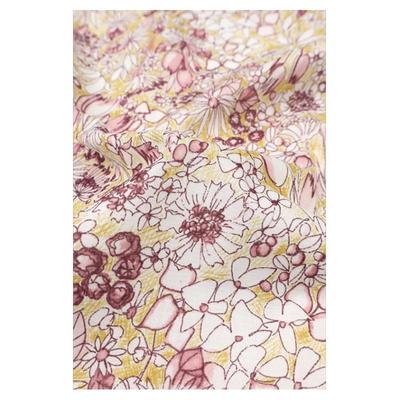 北高60支纯棉文艺手工连衣裙布料