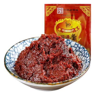 云南特产调味帽子万和500g黄豆酱