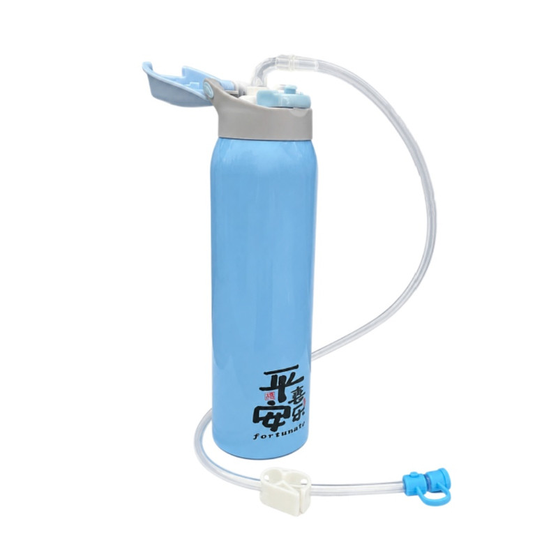 老人孕妇防呛保温加长吸管杯