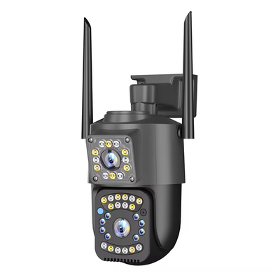 龙视安双目高清监控器家用摄像头