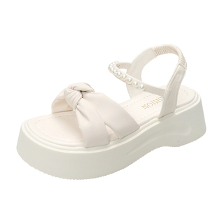 法式配裙子凉鞋女款夏季2026年新款外穿百搭厚底不累脚大码凉拖鞋