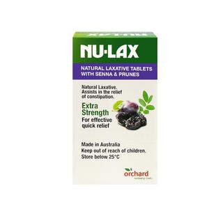 澳洲Nulax乐康片西梅加强版乐康膏膳食纤维素芦荟便秘排便酵素片