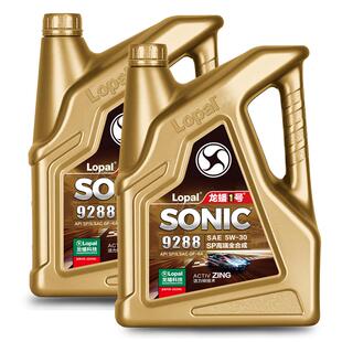 龙蟠1号SONIC9288全合成机油5W30/5W40国六SP省油BBA高端车8L正品
