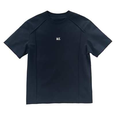 早春新款字母刺绣氛围感短袖