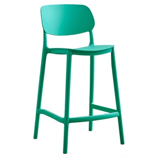 吧台椅家用75cm高脚凳子轻奢高级感简约酒吧椅商用咖啡厅岛台椅子