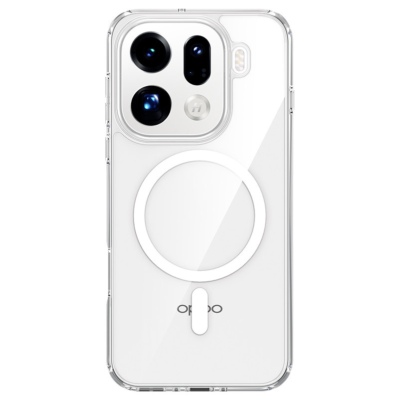 【磁吸Magsafe】深蓝适用OPPO Find X9手机壳透明Pro新款高级x9 Ultra超薄全包简约充电冰感防摔保