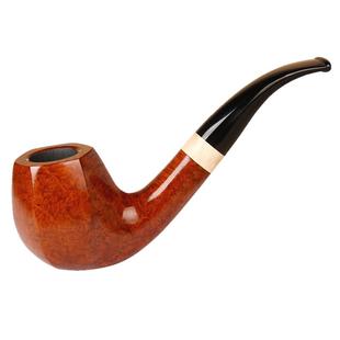 进口德国华云vauen石楠木烟斗直弯式光面二重奏系列手工品质男士