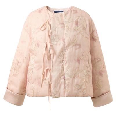 三彩2025冬季羽绒服90白鸭绒外套