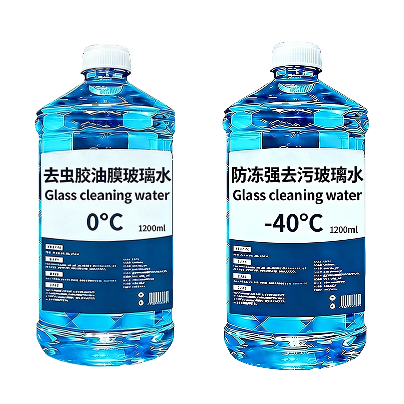 汽车玻璃水强力去污去油膜雨刮水