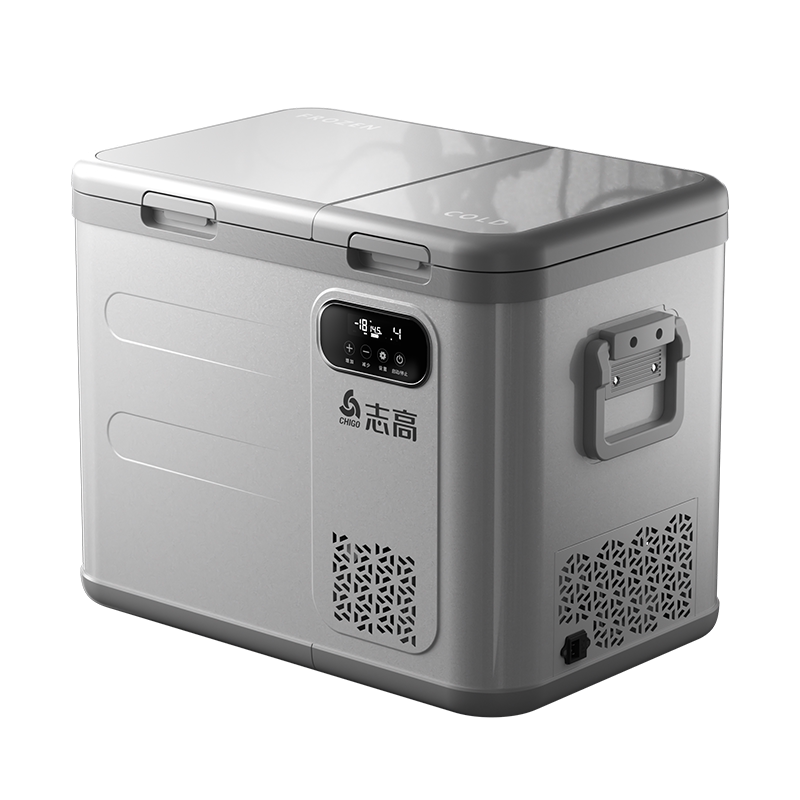 志高车载冰箱24v大货车专用小型双温双控车家两用冷冻房车小冰箱