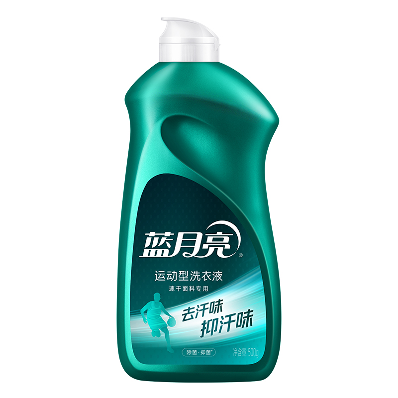 蓝月亮运动型洗衣液500g 速干运动服专用抑菌去汗味持久留香官网