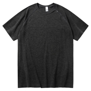 Utimus / NO LOGO联名MVT运动短袖健身吸湿速干无缝提花合身tee