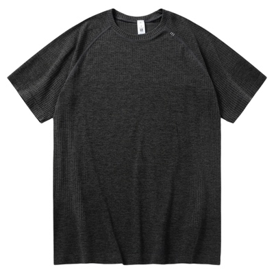 Utimus / NO LOGO联名MVT运动短袖健身吸湿速干无缝提花合身tee