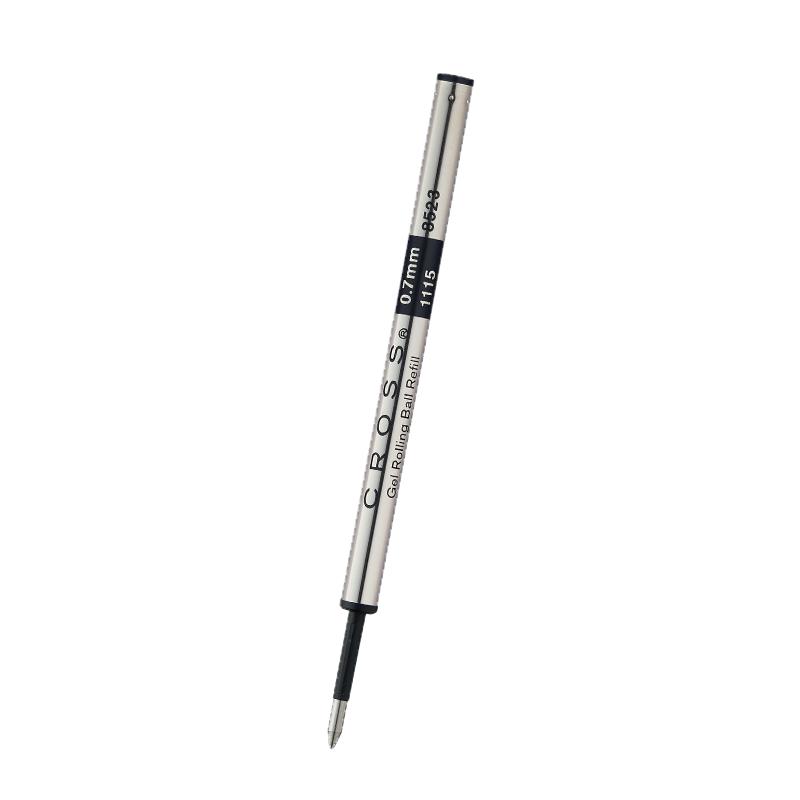 CROSS高仕黑色笔芯签字笔宝珠笔芯中性水性笔芯宝珠笔专用0.5mm/0.7mm水笔蓝色8523