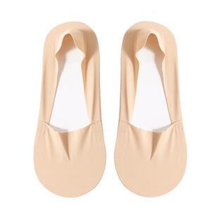 船袜女夏季薄款纯棉底冰丝浅口隐形袜防滑不掉跟袜子女短袜单鞋袜