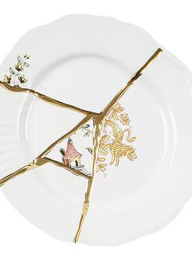 意大利seletti盘子陶瓷餐具