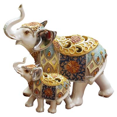 吉祥寓意大象装饰摆件