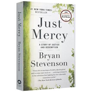 正义的慈悲 布莱恩史蒂文森 美国司法中的苦难与救赎 Just Mercy 英文原版法律专业读物 进口英语书籍