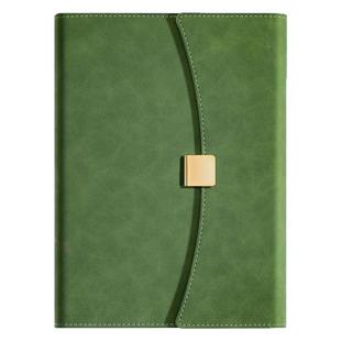 笔记本定制三折加厚a5高档商务记事本礼盒精致简约办公会议记录本子皮面企业公司大学礼物高级感纪念品印logo