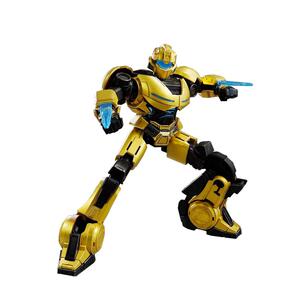 变形金刚起源正版大黄蜂擎天柱布鲁可积木联名超越版手办玩具模型