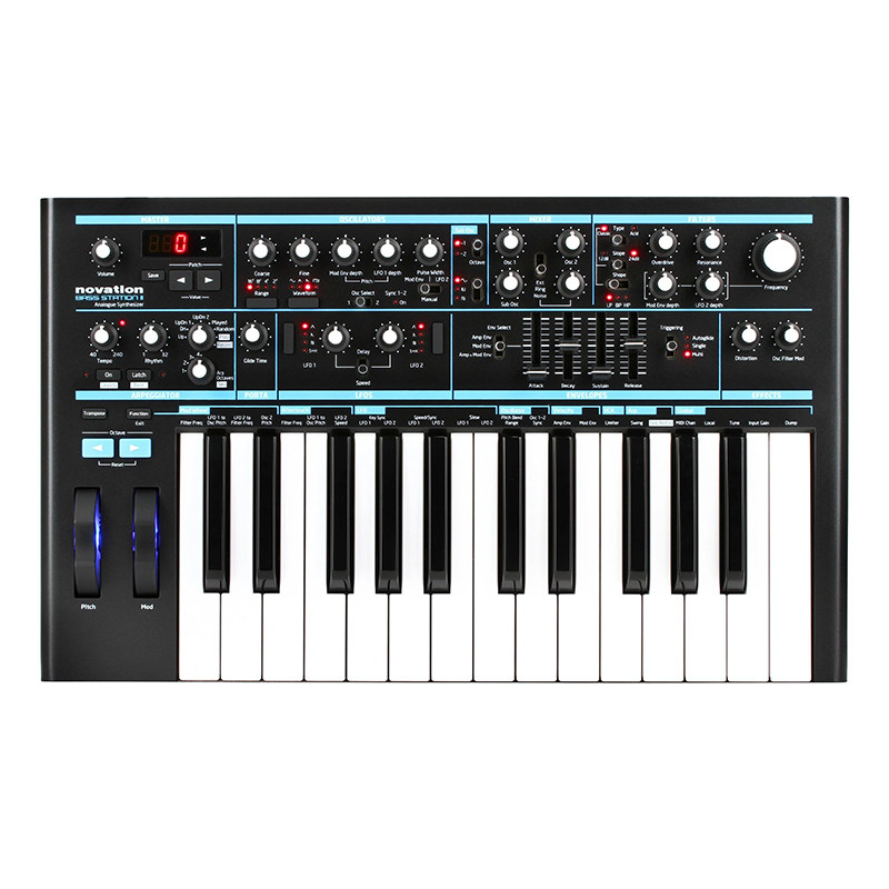 BassStationII经典模拟合成器