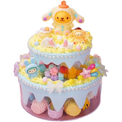 七彩同盟DIY手工生日蛋糕