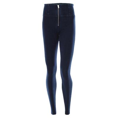 提臀翘臀高弹力软面料蜜桃牛仔裤