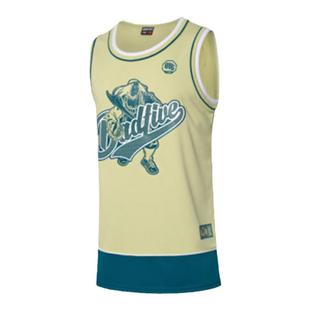 李宁正品BADFIVE行不更名篮球系列比赛服男子运动无袖背心AAYQ367