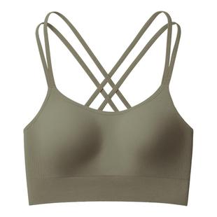 【刘浩存同款】蕉内氮气504D运动内衣女美背性感背心文胸瑜伽胸罩