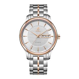 瑞士依波路男士机械表情侣对表钢带简约时尚情侣表自动机械机芯表