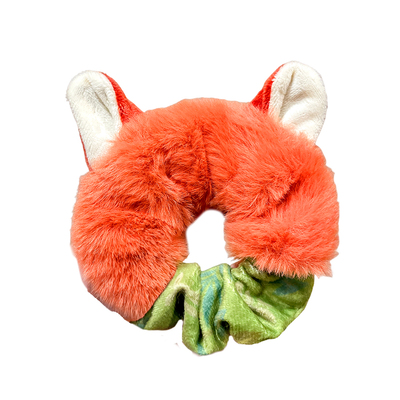 疯狂动物城朱迪尼克秋冬毛绒发圈