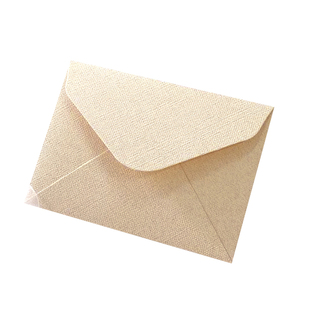 麻布纹加厚纹理高级A5信封情人节表白婚礼会员卡信封信纸尺寸定制